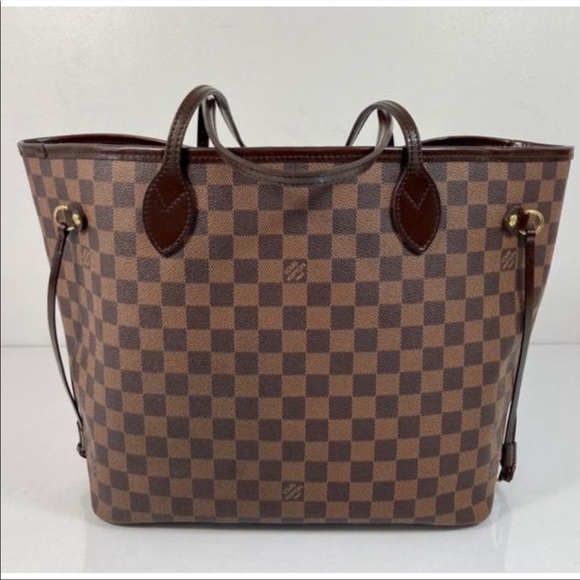 Louis Vuitton Damier Ebene Neverfull MM Tote - Picture 5 of 12